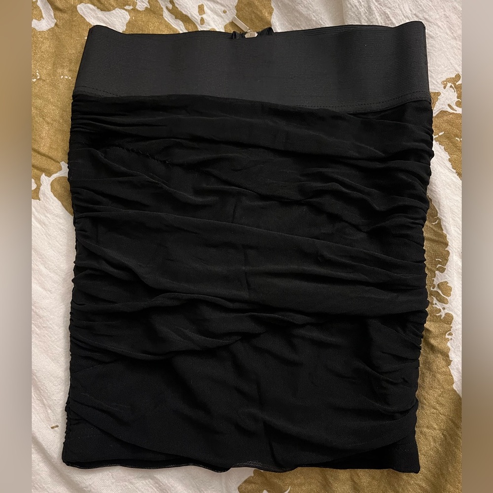 G by Guess black skirt small with mesh design